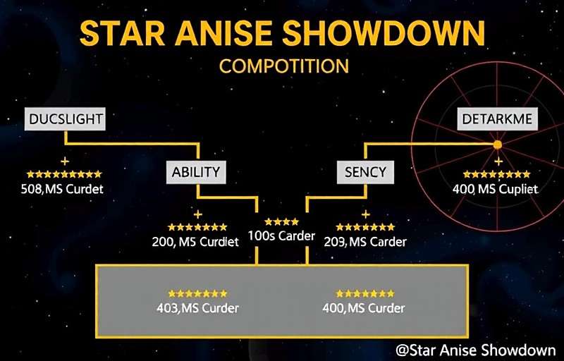 Star Anise Showdown Team Strategy Star Anise Showdown team composition strategy diagram showing optimal warrior placement and ability order